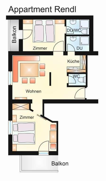 Haus Buchhammer St. Anton am Arlberg Eksteriør bilde