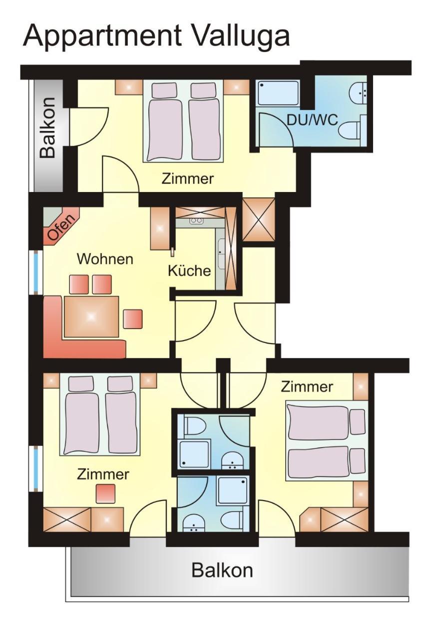 Haus Buchhammer St. Anton am Arlberg Eksteriør bilde